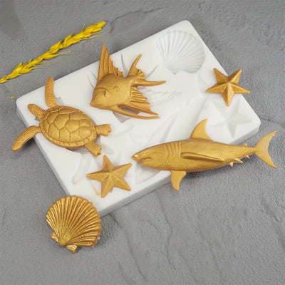 Ocean Creatures Silicone Mold