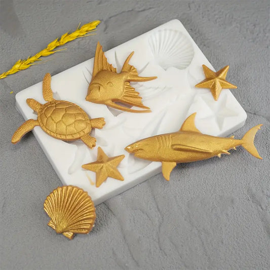 Ocean Creatures Silicone Mold