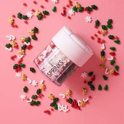 SPRINKLES CHRISTMAS 6 Cell Sprinkles (85g) - by Sprinks