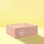 PAPYRUS Scalloped Tall Cupcake Box (12 hole) - PASTEL PINK