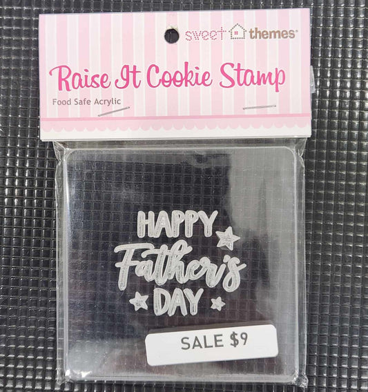 Happy Father's Day Raise It Up Stamp