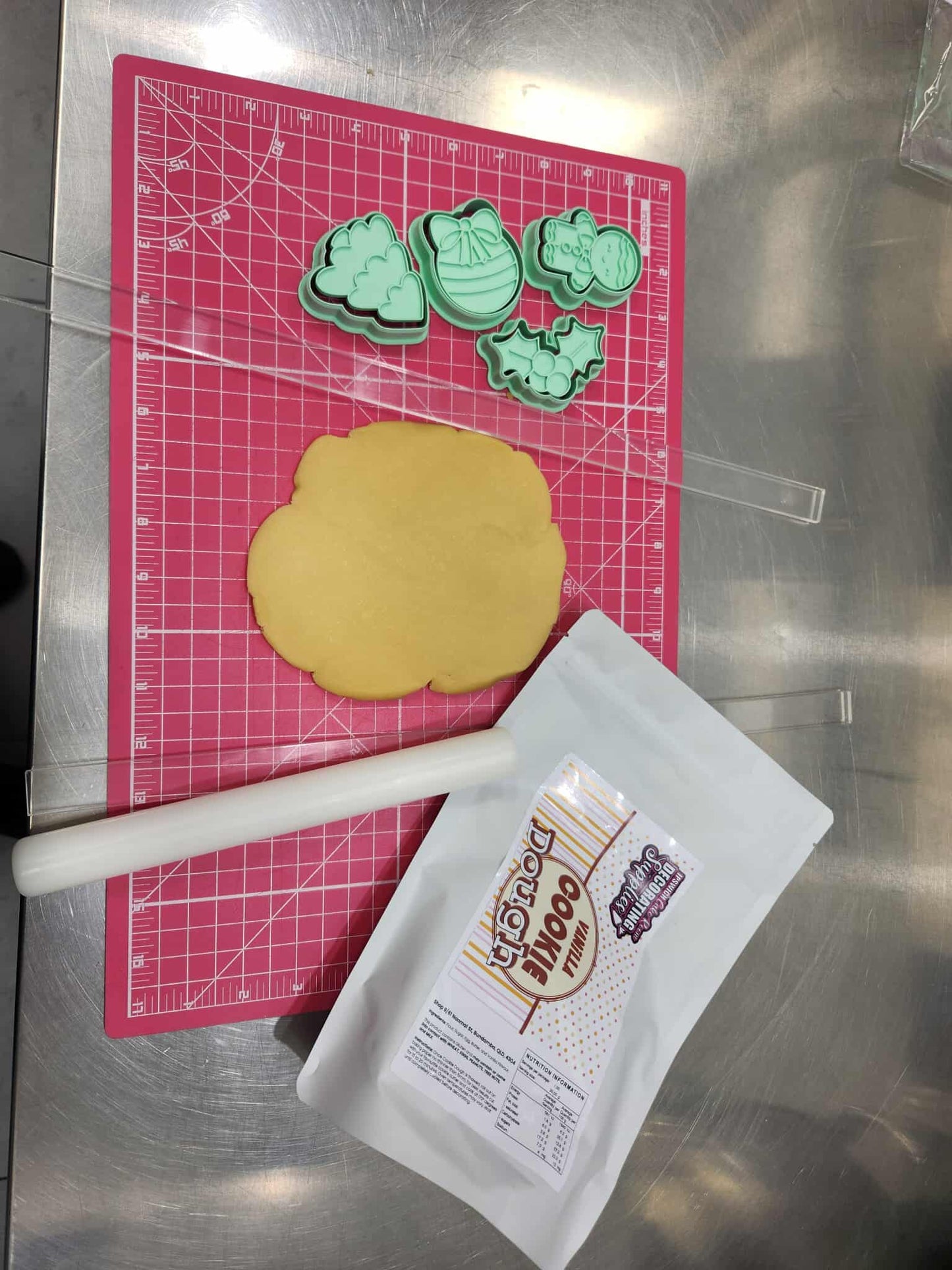 Acrylic Rolling Pin Set for Baking