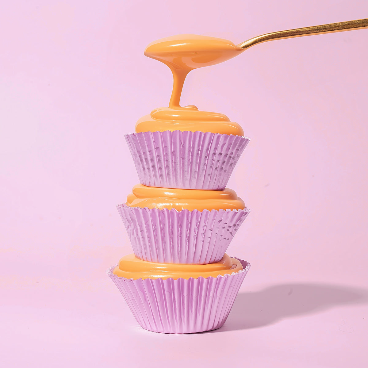 Papyrus & Co 44mm Lilac Foil Baking Cups | 50 Pack