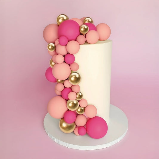 32 Cake Ball Toppers - PRETTY IN PINK SPRINKS