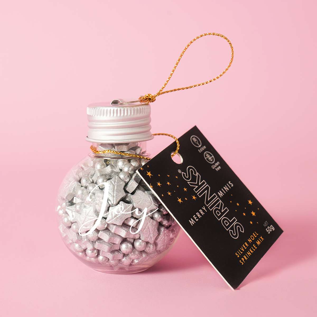 SPRINKS Merry Minis - SILVER NOEL 50g