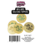 Mr & Mrs Gold Disc Cake Toppers 5pc Set