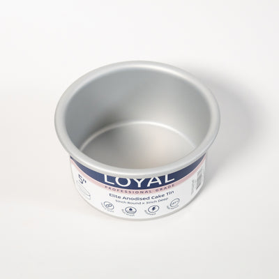 CAKE TIN LOYAL Elite Anodised Cake Tin Round (5in)