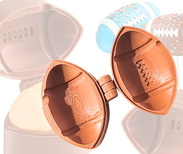 Rugby Shaped Lollipop Cake Mold
