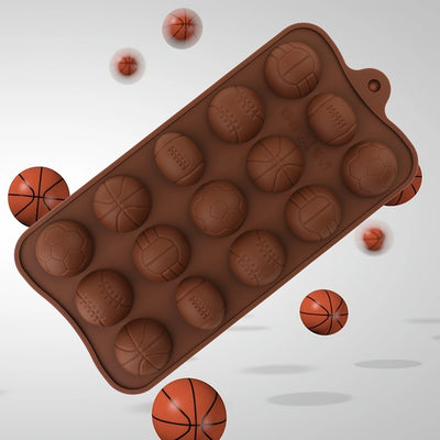 Sports Chocolate Silicone Molds