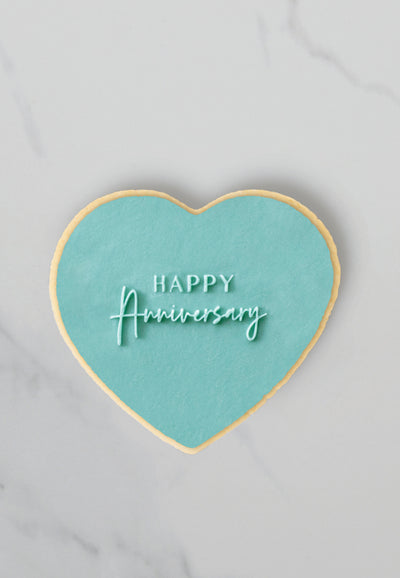 COOKIE Embosser Stamp - HAPPY ANNIVERSARY