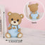 Blue Bear Adorable Cake Topper