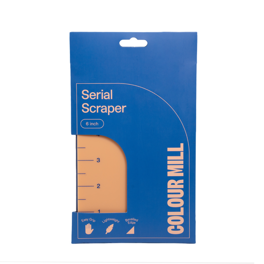 Scraper Serial Scraper Colour Mill Peach 6 inch