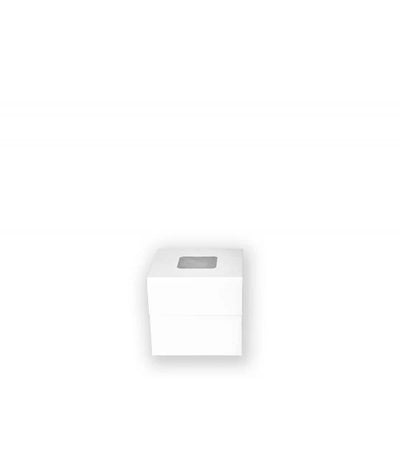 LOYAL 6" Low Square Cake Boxes with Top Window