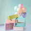 PAPYRUS Scalloped Tall Cupcake Box (12 hole) - PASTEL LILAC