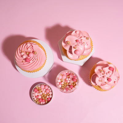 PINK VELVET Crunch Sprinkles 70g - by Sprinks