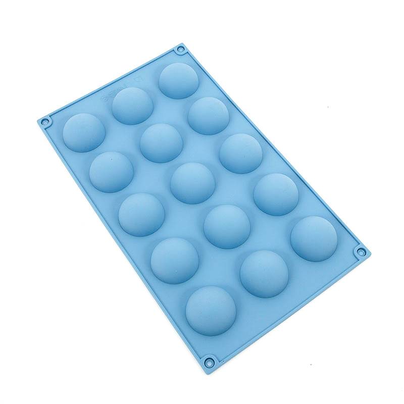 HALF SPHERE SILICONE MOULD 40mm SPRINKS