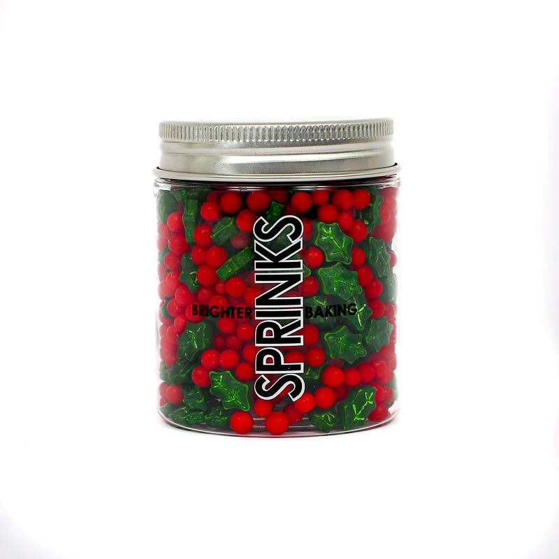 DECK THE HALLS Sprinkles (70g) by Sprinks