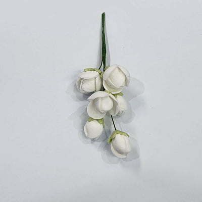 Cluster Rose White