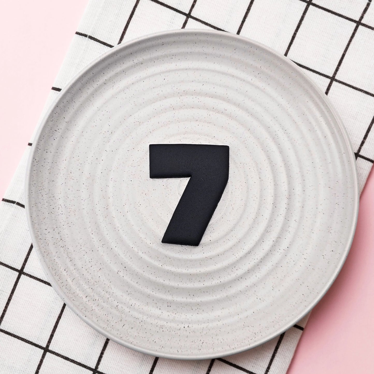 Cookie Cutter Wide Number Cutters Size 3" 7.6cm