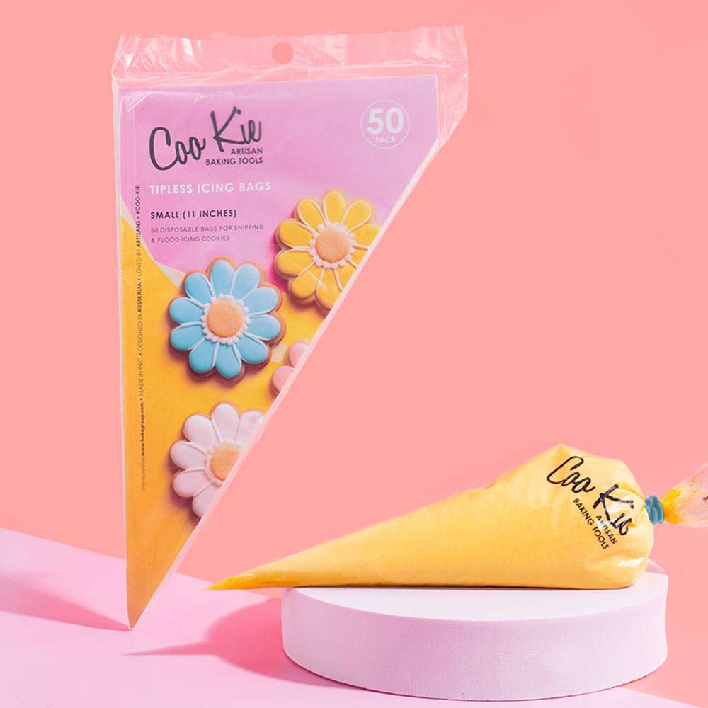 COOKIE Tipless Icing Bags - SMALL 11" (Pack of 50)