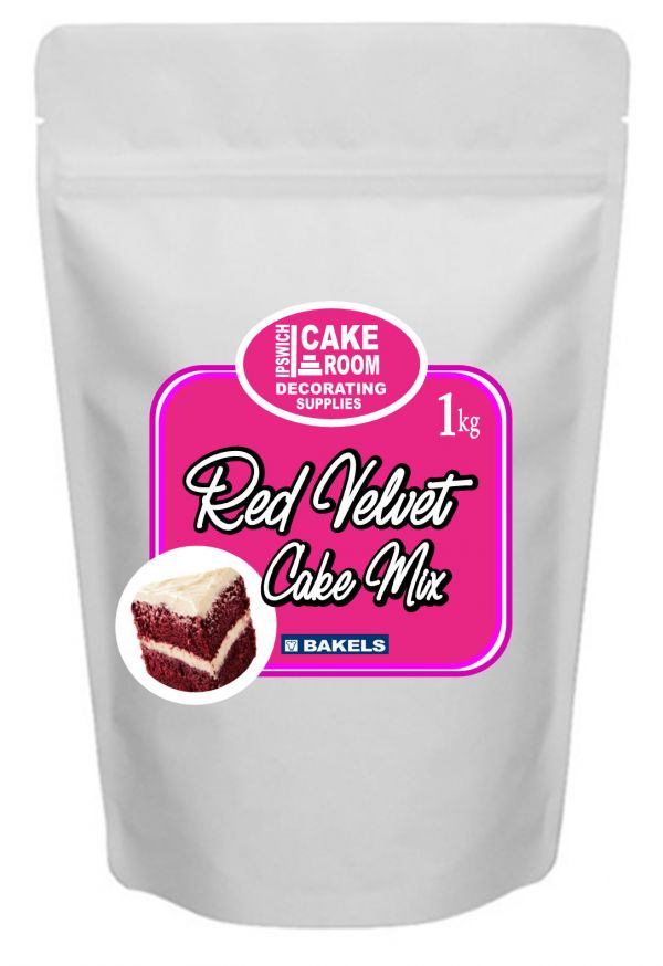 Cake Mix Bakels 1kg Red Velvet Cake Mix