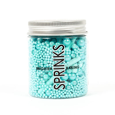 BUBBLE & BOUNCE BLUE (75g) Sprinkles - by Sprinks