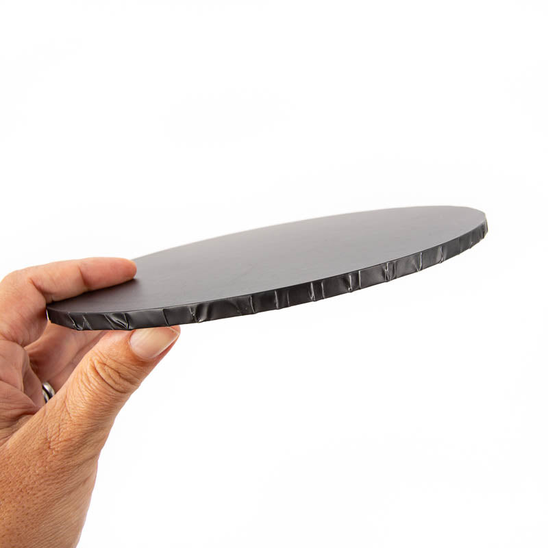 Cake Board Masonite (Black Matte) 14" Round PAPYRUS.