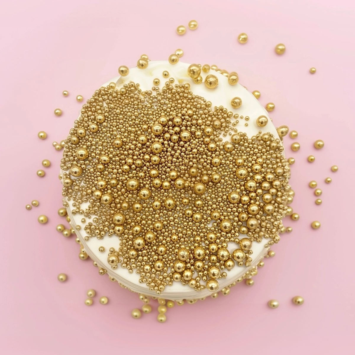 SHINY GOLD BUBBLE BUBBLE Sprinkles | 500g | SPRINKD