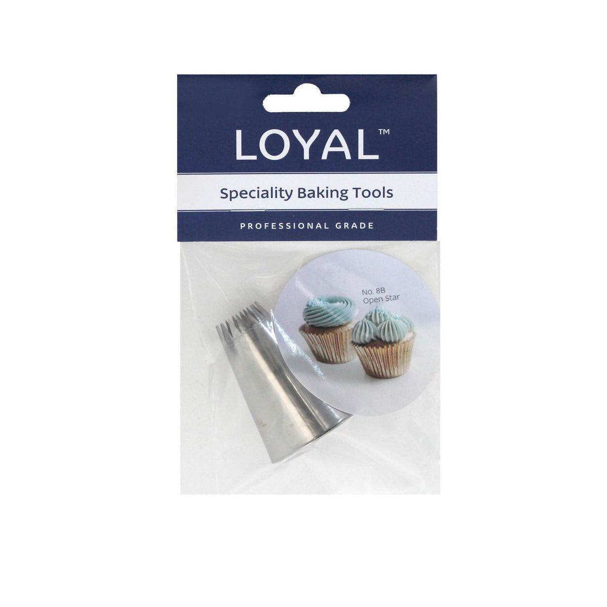 Piping Tip No. 8B Open Star Large – view 4