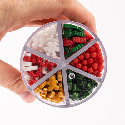 SPRINKLES CHRISTMAS 6 Cell Sprinkles (85g) - by Sprinks