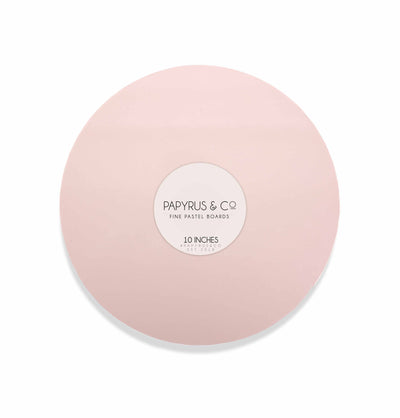PASTEL PINK 10" Round Masonite Cake Board