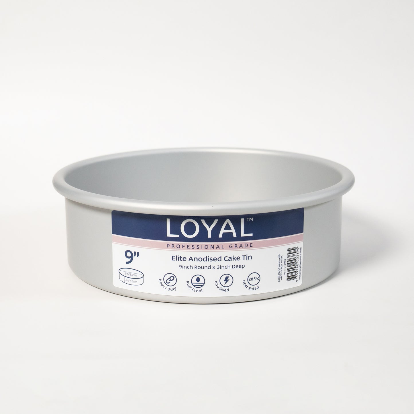 CAKE TIN LOYAL Elite Anodised Cake Tin Round (9in)