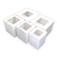 LOYAL 12" Tall Square Cake Boxes with Top Window