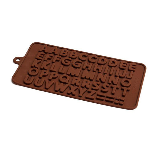 Mould Alphabet Silicone Chocolate Mould