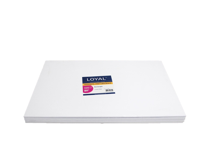 Cake Board Rectangle Masonite (18" x 12")