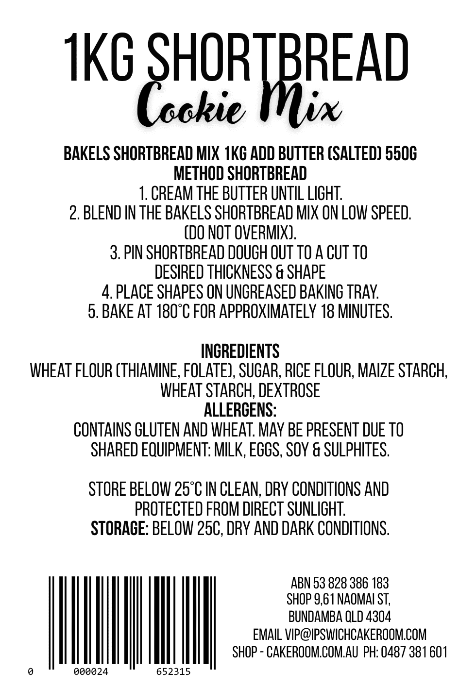 Shortbread Cookie Mix – view 6