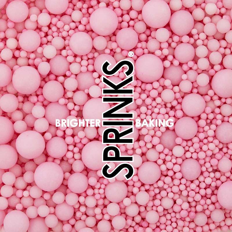 Sprinkles Sprinks Bubble Bubble Pastel Pink 500g