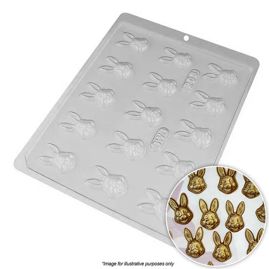 Mould Bunny Rabbit Head Chocolate Mould