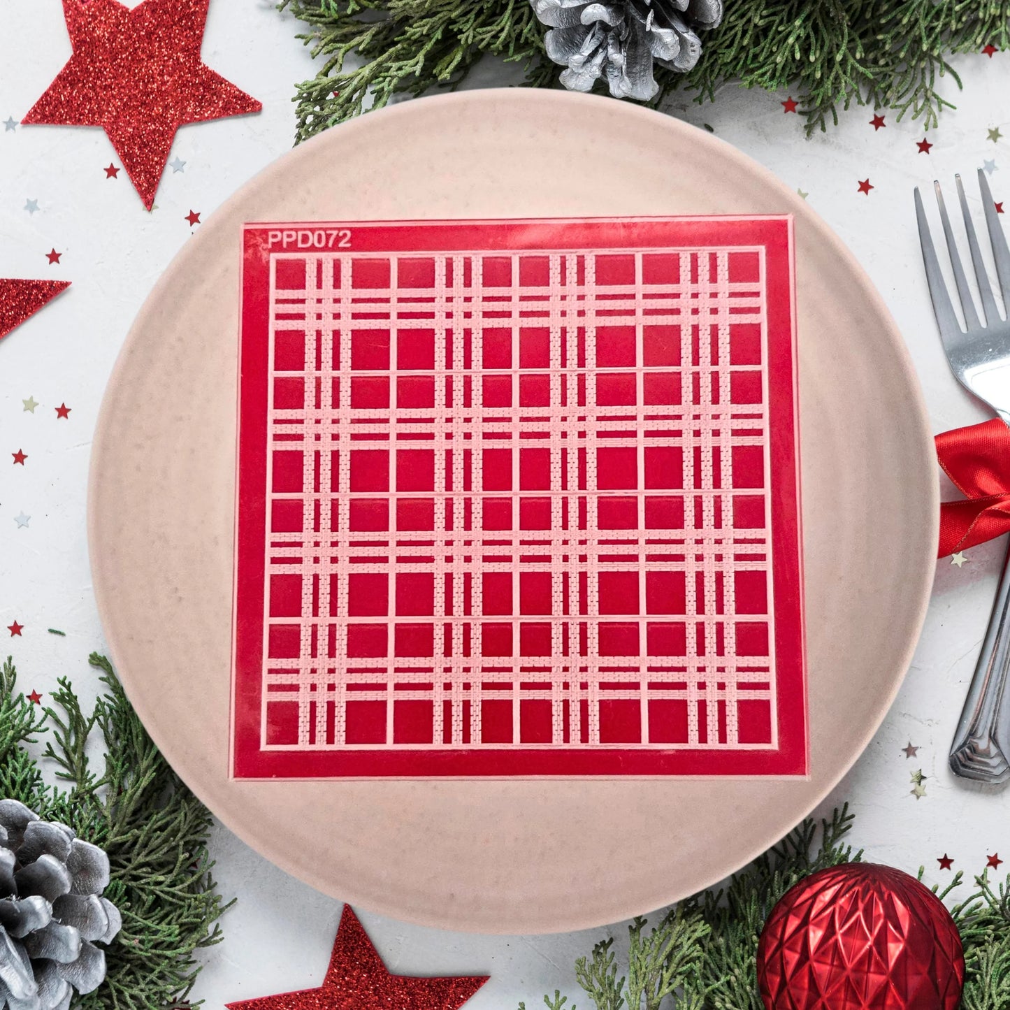 Burberry Stitch Pattern Plate