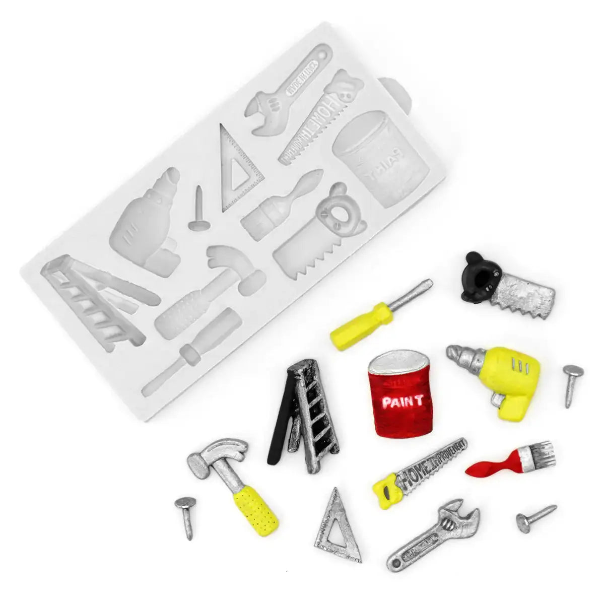 Moulds Miniature Tool DIY Set Silicone Mould (Katy Sue) – view 3
