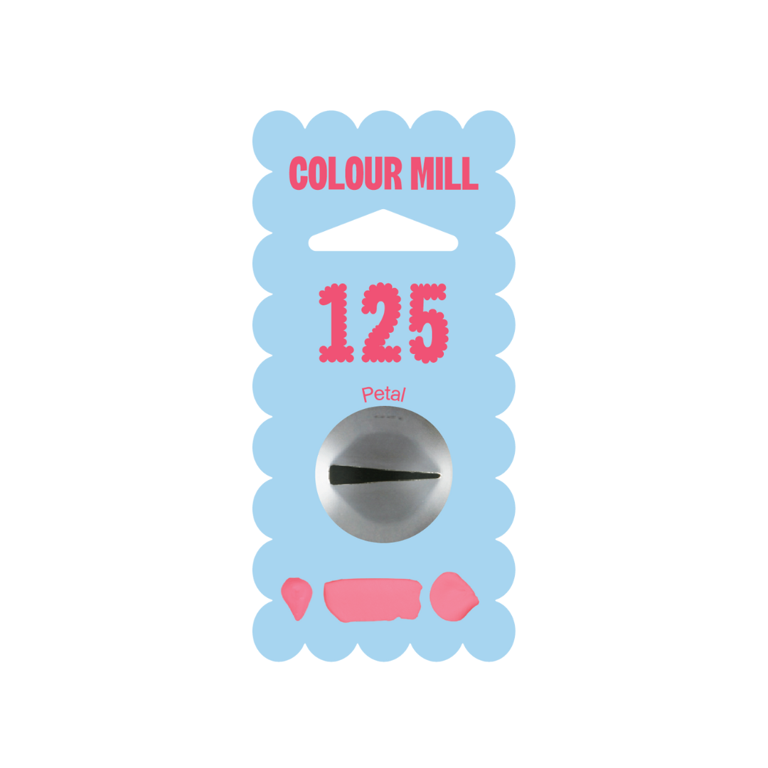 Piping Tip Colour Mill No. 125 Petal Medium