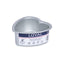 Heart Cake Tin 6"  Elite Anodised Loyal