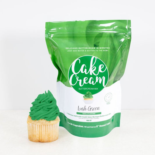 Cake Cream - Lush Green - 400g