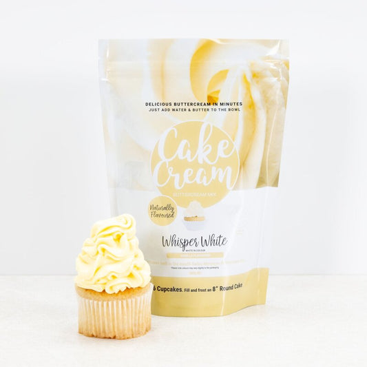 Cake Cream - Whisper White - Vanilla Flavour 400g