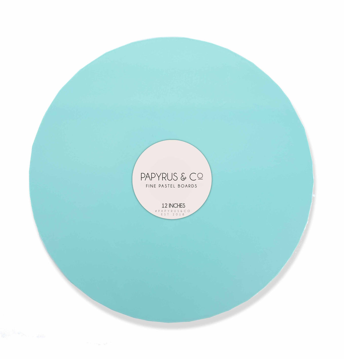 Papyrus & Co Pastel Blue Round Masonite Cake Board – view 2