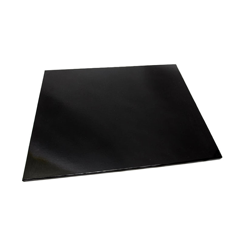 Cake Board Masonite (Black) 8" Square