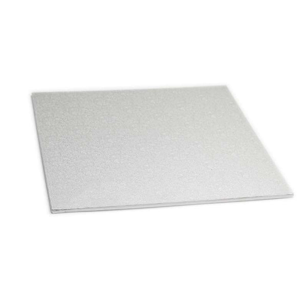 Cake Board Silver Masonite | Square