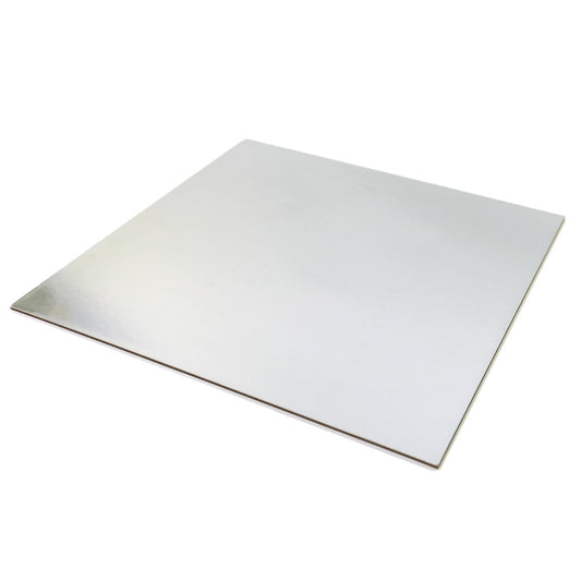 Cake Board Silver Foil Card 13" Square