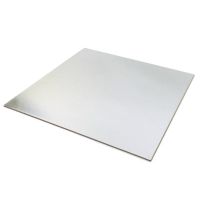 Cake Board Silver Foil Card 4" Square