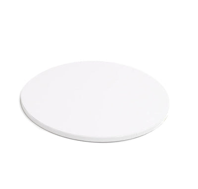 Cake Board Drum (White) 8" Round